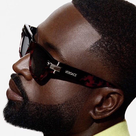 NEW VE4464 GB1/87 VERSACE BLACK MOD 4464 GB1/87 UNISEX SUNGLASSES VE4464 GB187 main image 10